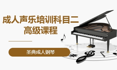 成人声乐培训&middot;科目二高级课程
